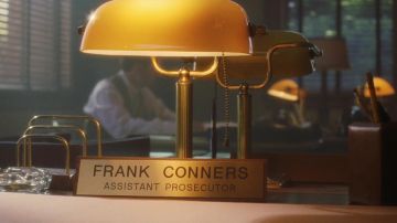 The authentic plate of Frank Abagnale Jr. (Leonardo DiCaprio) in Stop me if you can