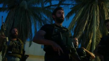 El auténtico rifle de francotirador de Boon (David Denman) en 13 horas