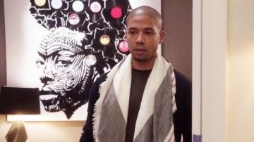 La pintura de vinilo de Lobyn Hamilton en Empire