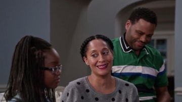 Andre Johnson 's (Anthony Anderson) Paul Smith Rayed Green Polo en negro S03E11