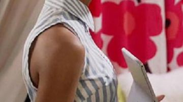 La robe rayée sans manche Milly de Zoey John­son (Yara Sha­hidi) dans Black-ish S03E11