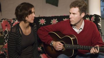 La guitarra seca de Harold Crick (Will Ferrell) en The Incredible Destiny de Harold Crick