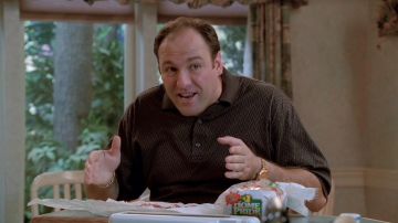 Tony Soprano's (James Gandolfini) Home Pride Bread en Los Soprano