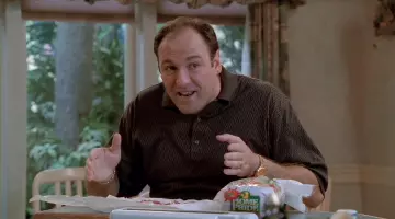 Tony Soprano's (James Gandolfini) Home Pride Bread en Los Soprano