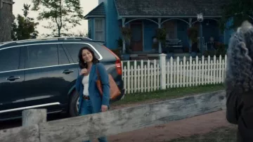 Bolso de transporte mediano Madewell usado por Kat Landry (Chyler Leigh) como se ve en The Way Home (T02E03)