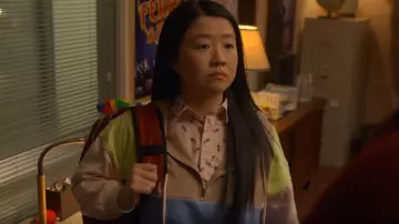 Urban Outfitters Pullover Quarter Zip Hoodie worn by Alice Kwan (Sherry Cola) as seen in Good Trouble (S05E16)
