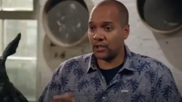 Barbour Sum­mer Shirt as seen in The Great Pottery Throw Down (S07E04)