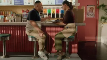 Jordan Air Jordan 4 Retro Pine Green worn by Andrew Pham (Andrew Phung) as seen in Run the Burbs (S03E05)