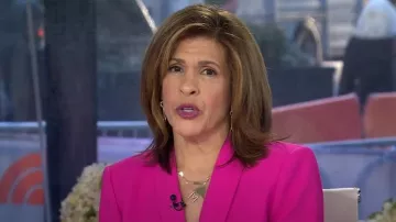 Kendra Scott Danielle Convertible Link Earrings worn by Hoda Kotb as seen in Today on February 8, 2024