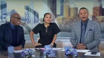 Anthropologie The Somerset Maxi Dress worn by Sheinelle Jones as seen in Today on February 9, 2024