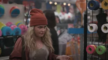 Gap Ribbed Beanie worn by Nat(Maddy Foley) as seen in One More Time (S01E03)