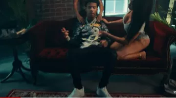 Zapatillas Nike Air Force 1 Low 'White' usadas por Nardo Wick en Somethin' (Official Video) ft. Sexyy Red