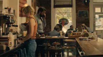 Levis 501 Original Jeans worn by Mandy Bond (Bella Heathcote) as seen in Scrublands (S01E02)