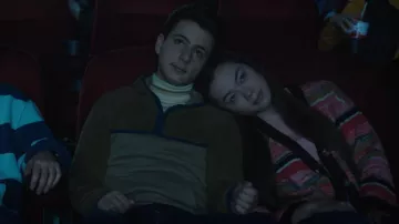 C9 by Champion Hoodie Child Champion Sherpa Teddy Fleece Half Zip Pullover worn by Peter (Jake Ryan) as seen in Chad (S02E05)