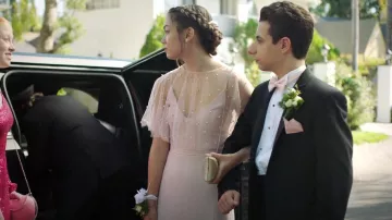 Modcloth Misty Pink Perfection Maxi Dress worn by Denise (Alexa Loo) as seen in Chad (S02E06)