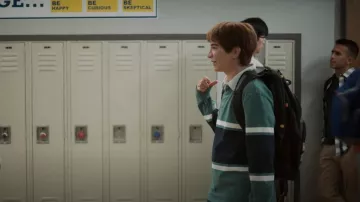 American Eagle Rugby Polo worn by Chad (Nasim Pedrad) as seen in Chad (S02E07)