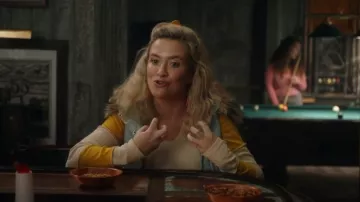 Urban Outfitters Long Sleeve Carmen Shirt worn by Deputy Liv Baker (Elizabeth Bowen) as seen in Resident Alien (S02E10)