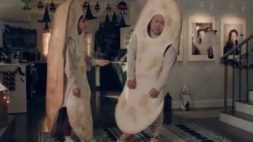 Nike x Sacai x Clot Kiss of Death Sneakers worn by Andrew Pham (Andrew Phung) as seen in Run the Burbs (S03E06)