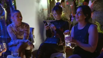 Sac Chanel Medium Boy porté par Lala Kent comme on le voit dans Vanderpump Rules (S11E03)