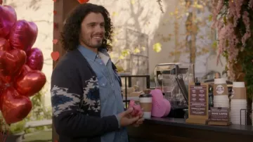 Lucky Brand Dark Gray Aztec Shawl Sweater Cardigan worn by Andres unknown episodes (Tommy Martinez) as seen in Not Dead Yet (S02E02)