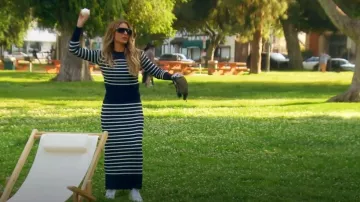 Christian Dior Marnière Mid-Length Skirt worn by Dorit Kemsley as seen in The Real Housewives of Beverly Hills (S11E16)