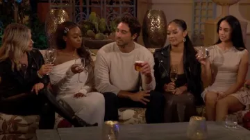 Todd Snyder Nomad Cashmere Crewneck In Silver Mist worn by Joey Graziadei as seen in The Bachelor (S28E05)