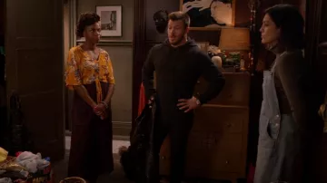 Levi's Vintage Denim Overalls worn by Sarah (Caitlin McGee) as seen in Home Economics (S02E12)