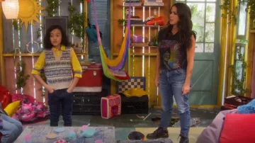 AG Jeans Ex Boyfriend Jeans porté par Punky Brewster (Soleil Moon Frye) comme on le voit dans Punky Brewster (S01E07)