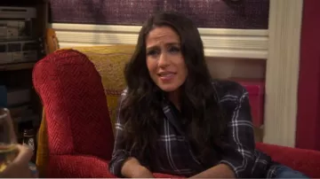 Rails Metallic Plaid Hunter Shirt worn by Punky Brewster (Soleil Moon Frye) as seen in Punky Brewster (S01E08)