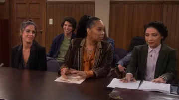 Kobi Haplerin Alynn Blazer worn by Cherie (Cherie Johnson) as seen in Punky Brewster (S01E10)