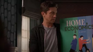Alternative Eco Zip Organic Hoodie worn by Tom (Topher Grace) as seen in Home Economics (S02E22)