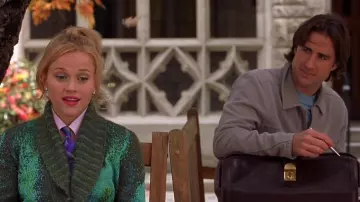 Brown Cow California & Colaba Doctor Briefcase Bag of Emmett (Luke Wilson) in Legally Blonde