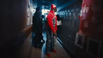 Lanvin Future Red Hyper Curb Sneakers portées par Sleepy Hallow dans Cupid’s Guidance (Vidéo officielle)