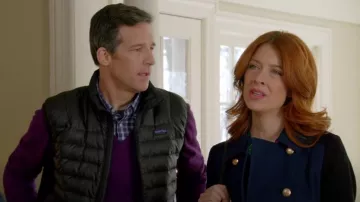 Banana Republic Two-Tone Coat worn by Possible Buyer as seen in Younger (S01E01)