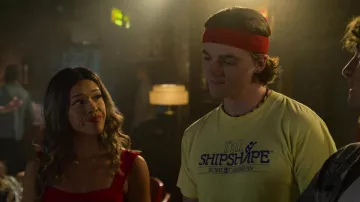 Royal Caribbean Cruises T-Shirt worn by Little (Joel Courtney) as seen in Players