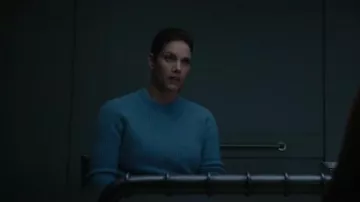 Suéter de punto de H&M usado por la agente especial Maggie Bell (Missy Peregrym) como se ve en FBI (S06E01)