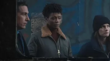 Barbour Quilted Field Jacket worn by Special Agent Tiffany Wallace (Katherine Renee Turner) as seen in FBI (S06E01)