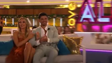 Vestido bustier de For Love & Lemons usado por Georgia Harrison como se ve en Love Island: All Stars (T01E36)