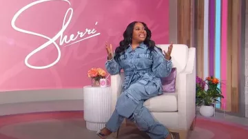 Good American Denim Cargo Pants usado por Sherri Shepherd como se ve en Sherri el 16 de febrero de 2024