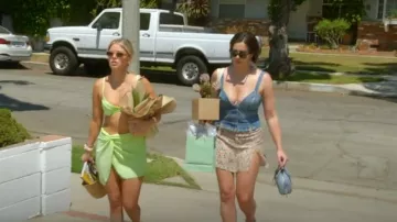 Reformation Margot Skirt Floral worn by Kate Maloney as seen in Vanderpump Rules (S11E04)