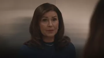 Collar de cadena Madewell usado por Vivian Katz (Wendy Crewson) como se ve en Good Sam (T01E08)
