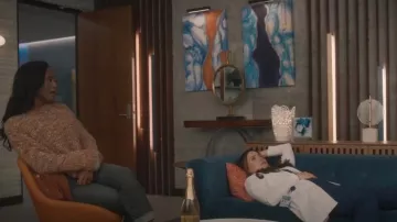 Frame Crew­neck Sweater worn by Dr. Lex Trulie (Skye P. Marshall) as seen in Good Sam (S01E13)