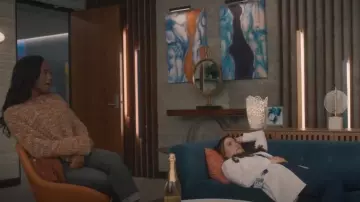 Frame Crew­neck Sweater worn by Dr. Lex Trulie (Skye P. Marshall) as seen in Good Sam (S01E13)