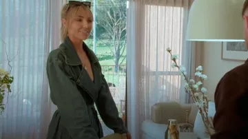 Alexa Chung Den­im Trench Coat worn by Madeleine Maxx as seen in Married at First Sight (S11E15)