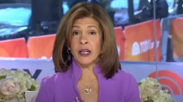 Jennifer Miller Daisy Drop Earring worn by Hoda Kotb as seen in Today on  February 20, 2024