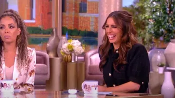 L'Agence Cove Tweed Jacket worn by Alyssa Farah as seen in The View on  February 19, 2024