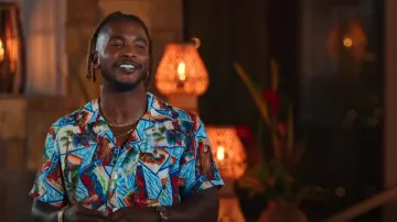Camisa Bode Cotton-Seersucker usada por Scott Evans como se ve en Couple to Throuple (S01E05)