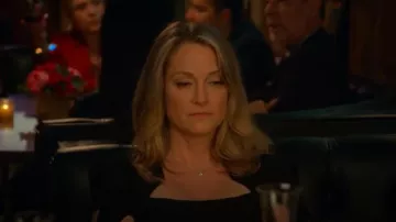 Roland Mouret Royston Dress worn by Stef Foster (Teri Polo) as seen in Good Trouble (S05E18)