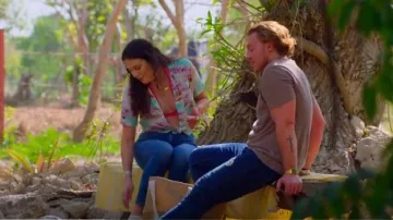 Chemise Levi Betty portée par Amy Cortés dans Love Is Blind (S06E07)