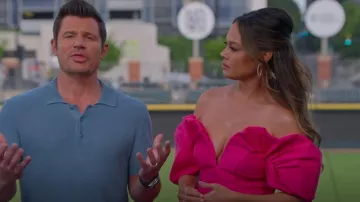 Cult Gaia Asal Dress worn by Vanessa Lachey as seen in Love Is Blind (S06E07)